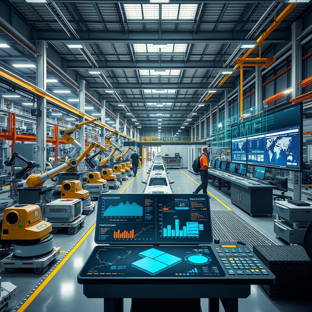 Optimizing Industrial Efficiency: The Role of Enterprise Resource Planning in Smart Manufacturing