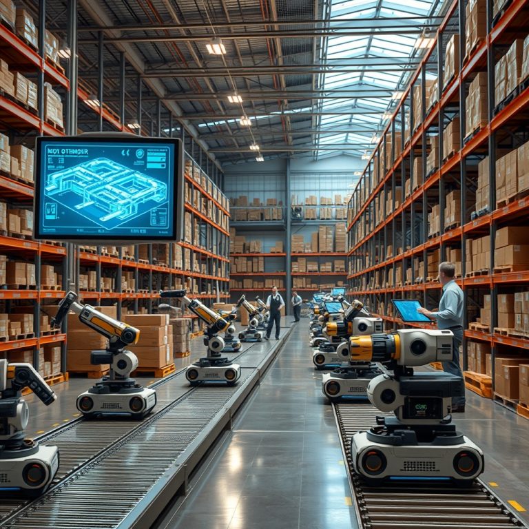 Revolutionizing Supply Chain Logistics with Warehouse Robotics and AI-Driven Automation