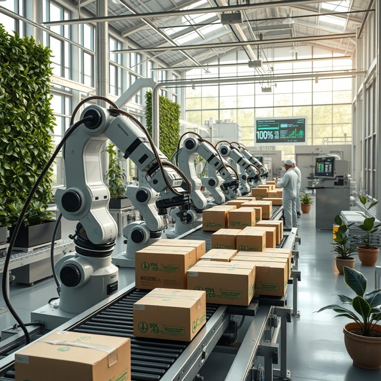Sustainable Packaging and Green Manufacturing: The Path to Eco-Friendly Industrial Automation
