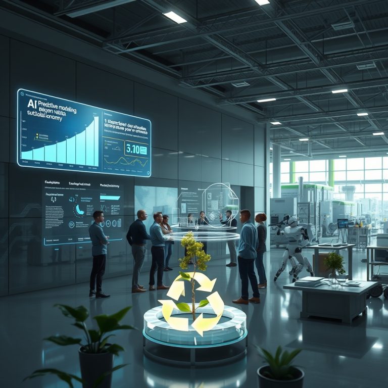 The Convergence of AI and Circular Economy: How Predictive Modeling is Driving Sustainable Innovation in Corporate Strategy