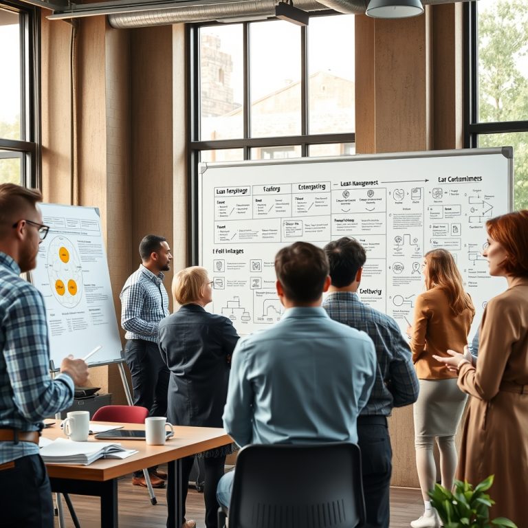 The Symphony of Scalability: How Lean Management Practices and Human-Centric Leadership Harmonize Operational Excellence