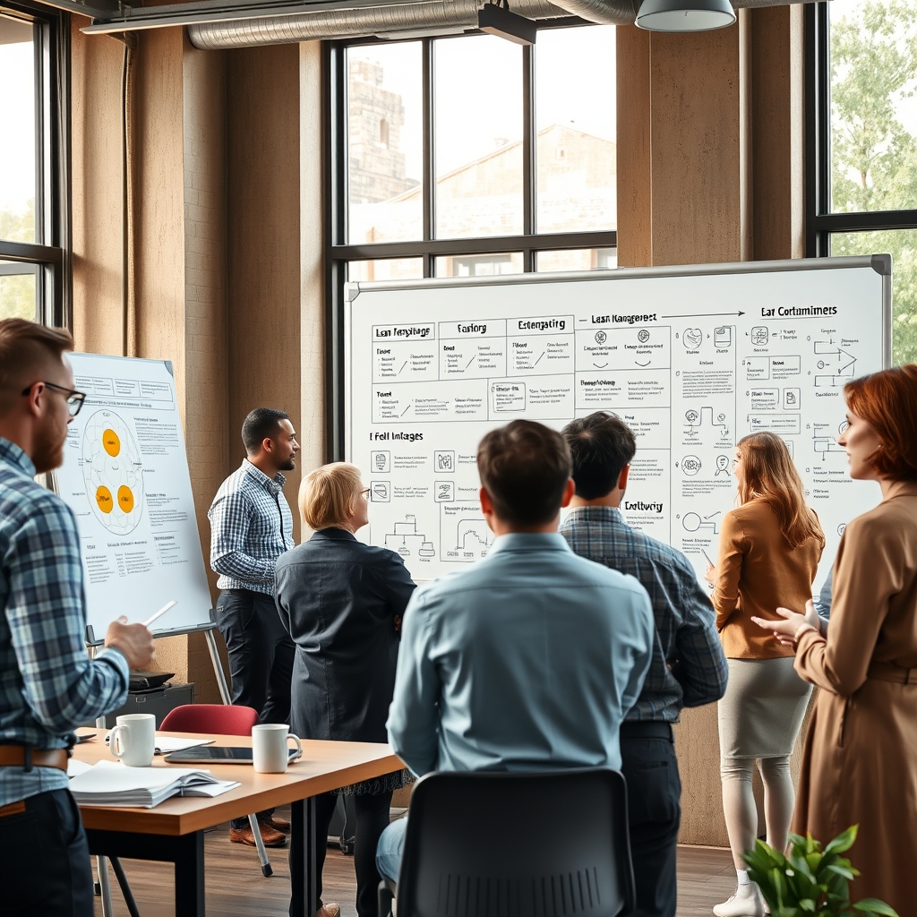 The Symphony of Scalability: How Lean Management Practices and Human-Centric Leadership Harmonize Operational Excellence